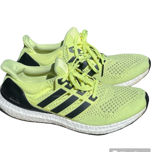Adidas ultra boost 22 solar yellow size 10 running shoe - Picture 7 of 9